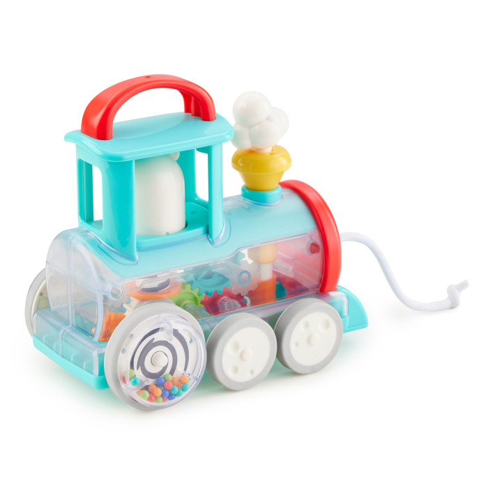 Каталка-игрушка Happy Baby развивающая Паровозик на колесиках