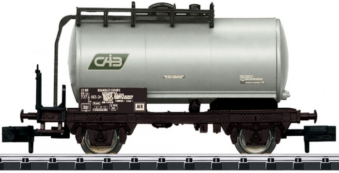 Железные дороги Trix Вагон-цистерна Т18084 железные дороги trix набор открытых вагонов с раздвижными стенками