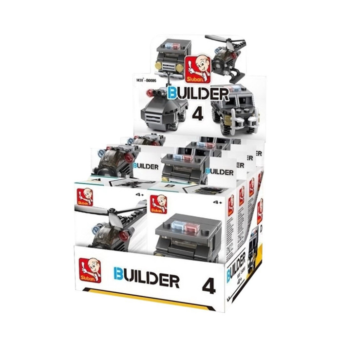 

Конструктор Sluban Builder Полиция, Builder Полиция