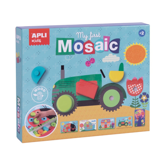Деревянная игрушка Apli Kids развивающая мозаика