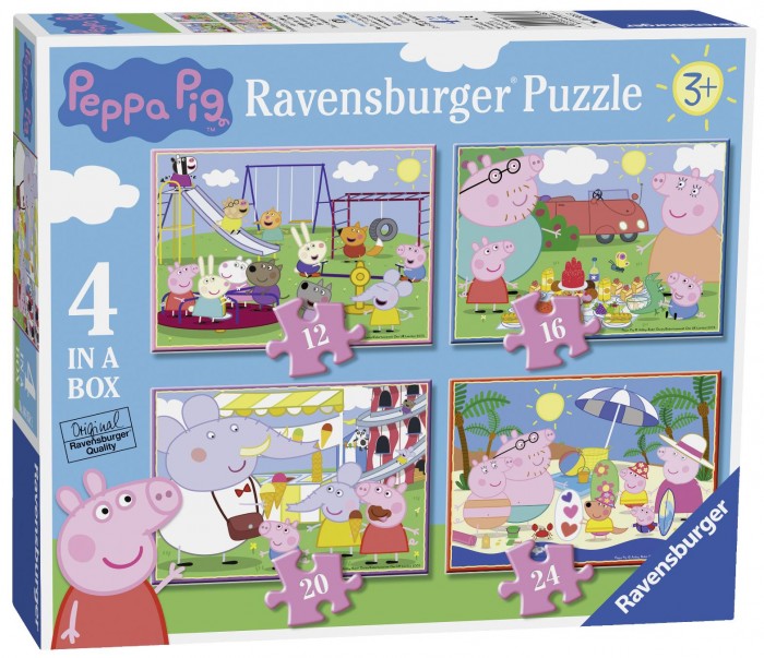 Пазлы Ravensburger Пазл гигантский Свинка Пеппа R06958 (24 элемента) цена и фото