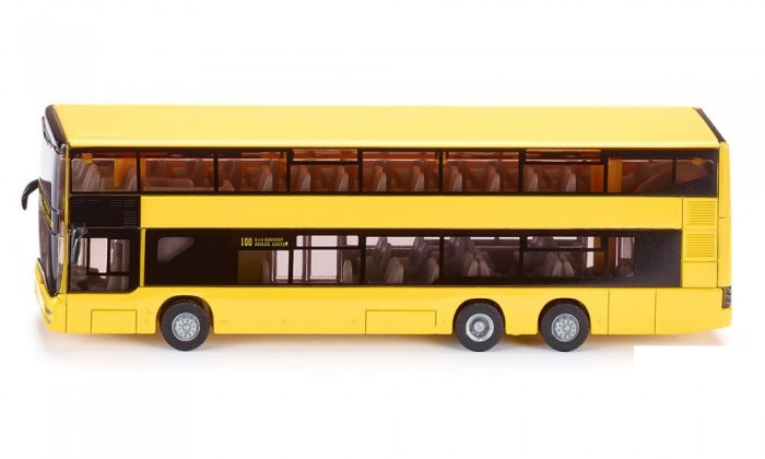 Siku Автобус MAN городской двухэтажный 1884 копилка двухэтажный автобус 15х8х10 см керамика y4 4973