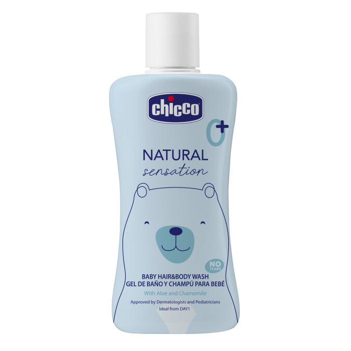  Chicco Средство для мытья волос и тел Natural Sensation 200 мл