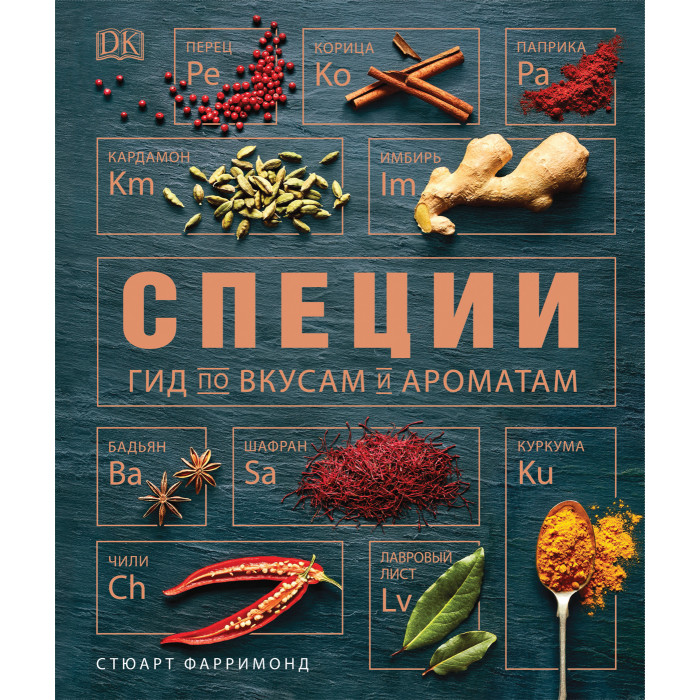 

Росмэн Книга Специи Гид по вкусам и ароматам, Книга Специи Гид по вкусам и ароматам