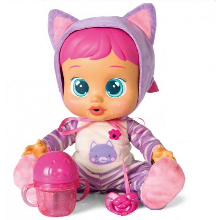 IMC toys Crybabies Плачущий младенец Кэти кукла imc toys cry babies плачущий младенец lizzy 31 см 91665 vn