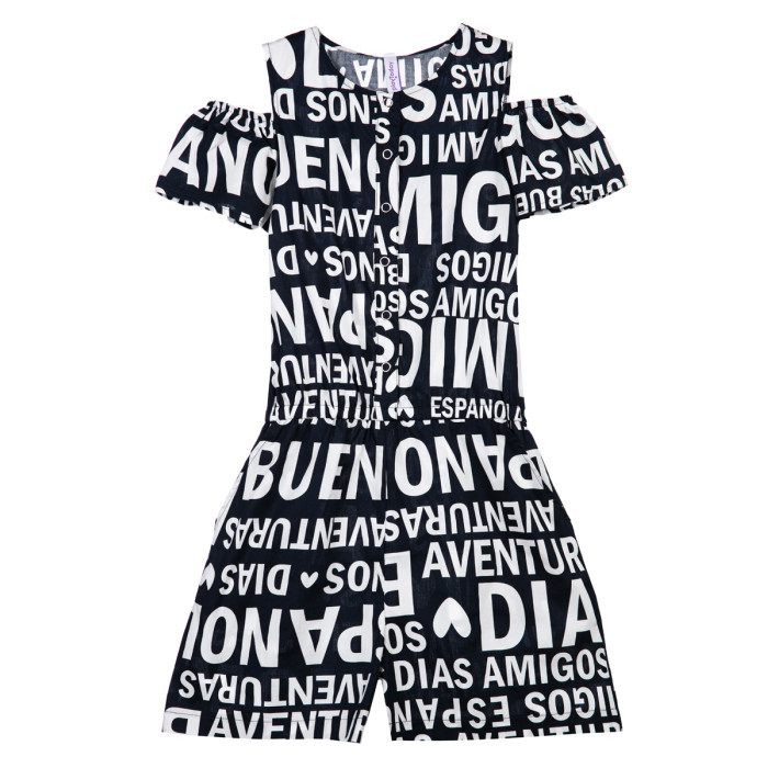 Платья и юбки Playtoday Платье-комбинезон 12221850 комбинезон playtoday размер 62 фиолетовый