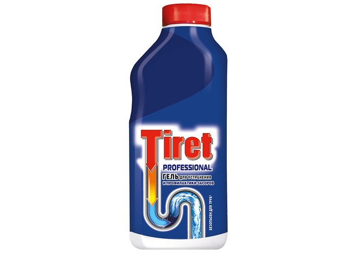 Tiret Professional Гель для чистки труб 500 мл