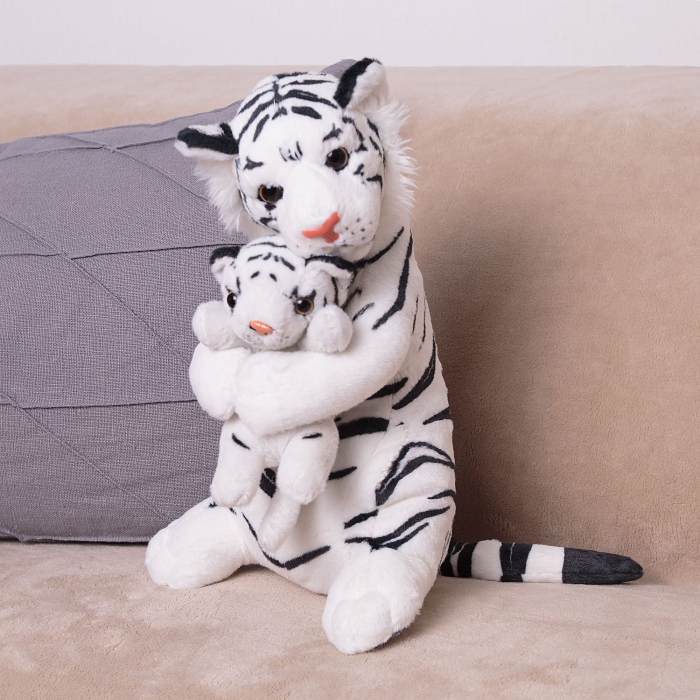 фото Мягкая игрушка kidwow тигр с детенышем 301226986