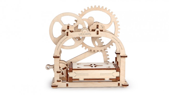 фото Ugears 3d-пазл шкатулка 61 деталь