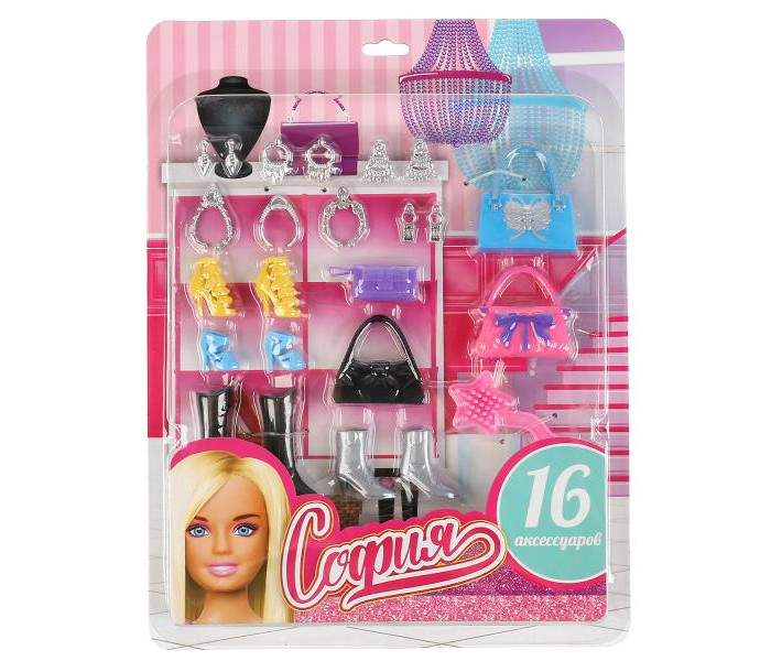 

Карапуз Набор аксессуаров для кукол София AC01, Набор аксессуаров для кукол София AC01