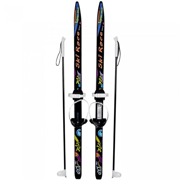 

Ski Race Лыжи подростковые с палками 120 см, Лыжи подростковые с палками 120 см