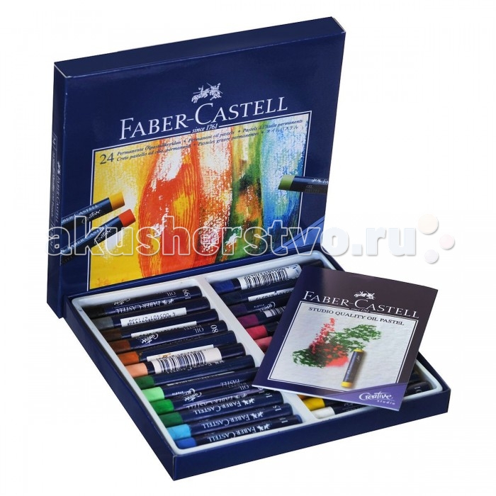 

Faber-Castell Масляная пастель Studio Quality 24 шт., Масляная пастель Studio Quality 24 шт.