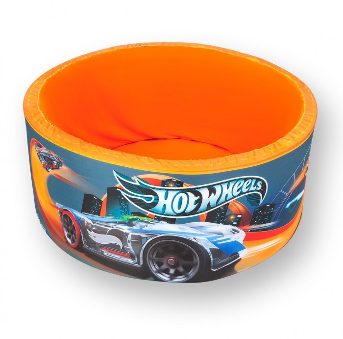 

Hotenok Сухой игровой бассейн Hot Wheels Гонки по крышам 40 см, Сухой игровой бассейн Hot Wheels Гонки по крышам 40 см