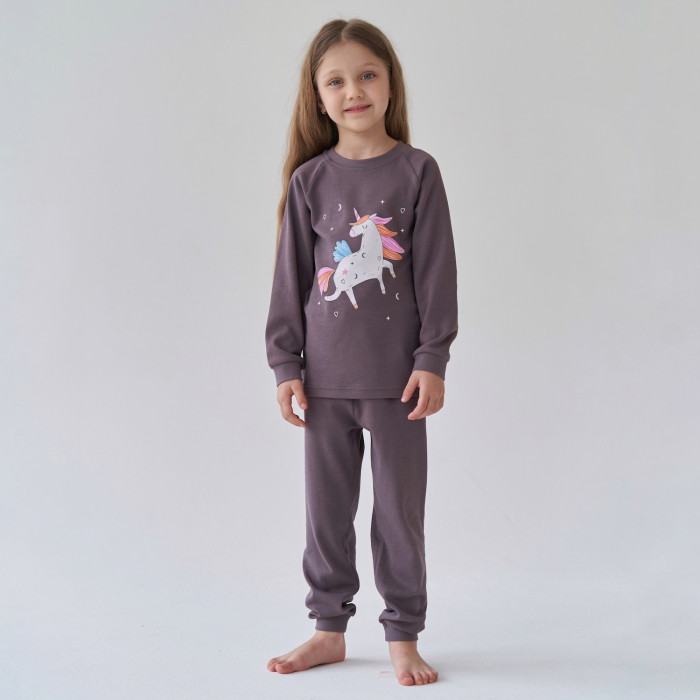 Домашняя одежда Kogankids Пижама для девочки Единорог 371-313-57