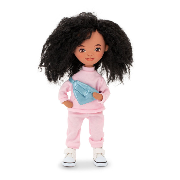 Куклы и одежда для кукол Orange Toys Tina в розовом спортивном костюме Серия Спортивный стиль 32 см