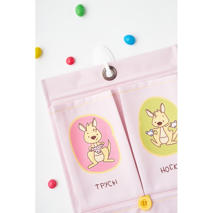 Vipkarmashki Обучающие кармашки в шкафчик для детского сада Для девочек