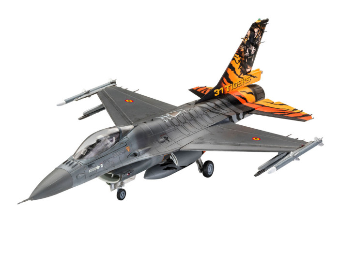 Revell Набор Многофункциональный истребитель F-16 Mlu 31 Sqn. Клейне-Брогель