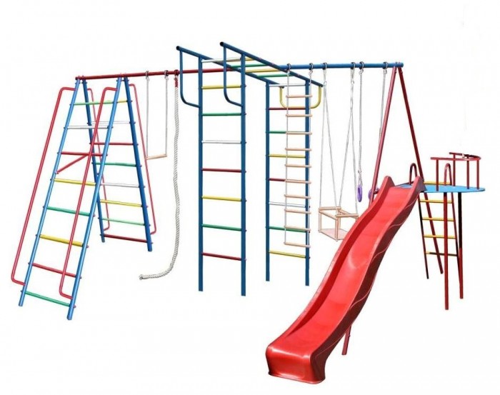 Вертикаль А1+П Макси Детский спортивный комплекс с горкой 3 м