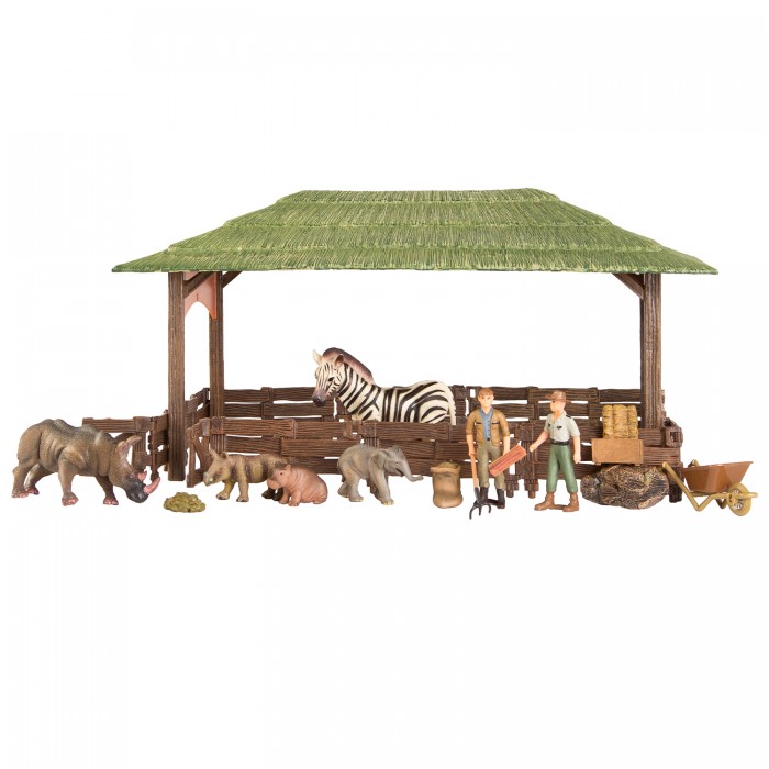 Игровые наборы Masai Mara Набор фигурок животных На ферме (21 предмет) ММ205-078