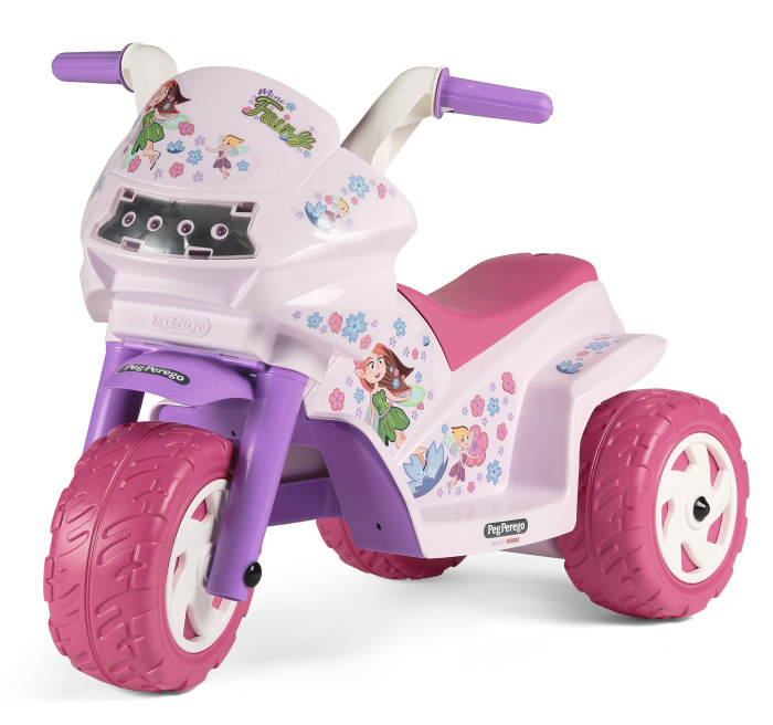 цена Электромобили Peg-perego трехколесный мотоцикл Mini Fairy