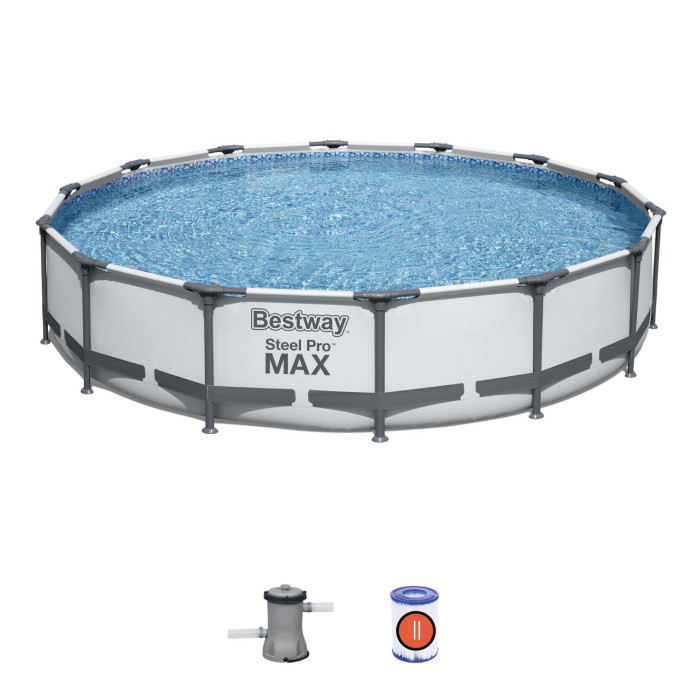 

Бассейн Bestway Бассейн каркасный Steel Pro Max 56595 427х84 см, Бассейн каркасный Steel Pro Max 56595 427х84 см