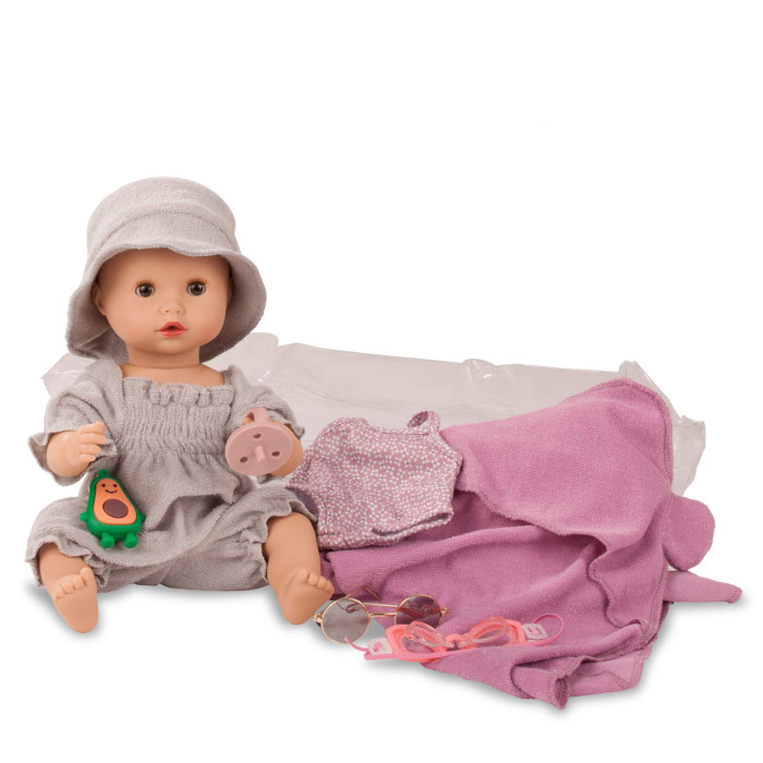 Куклы и одежда для кукол Gotz Пупс Sleepy Aquini с аксессуарами 33 см