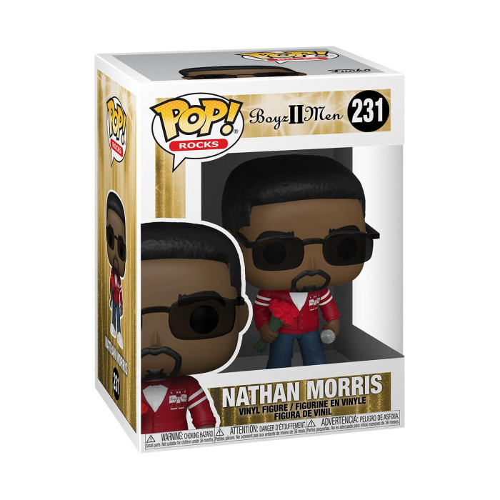 

Funko Фигурка pop! Rocks Boyz II Men Nathan Morris, Фигурка pop! Rocks Boyz II Men Nathan Morris