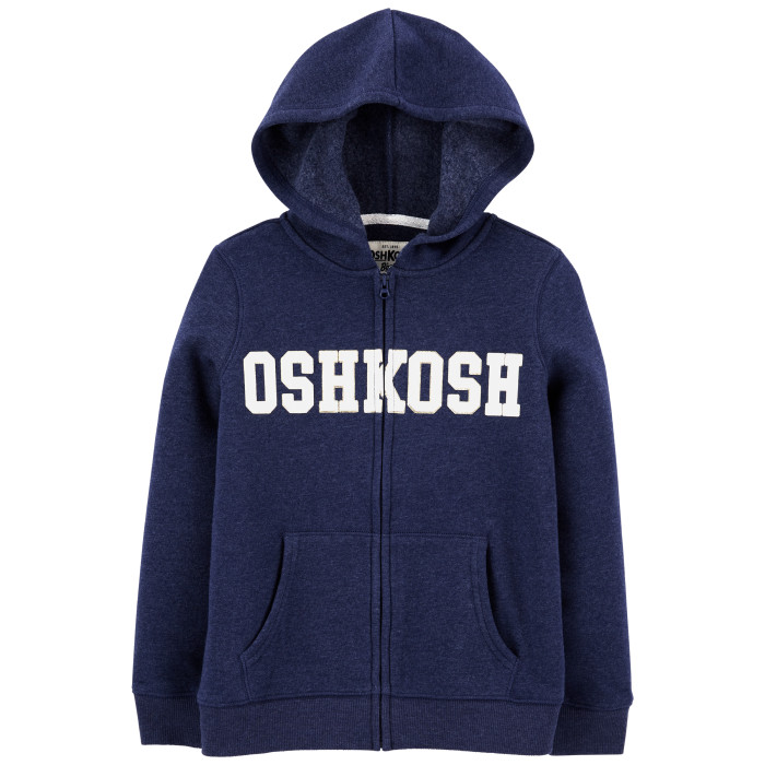 

OshKosh B'gosh Толстовка с капюшоном и логотипом для девочки, Толстовка с капюшоном и логотипом для девочки