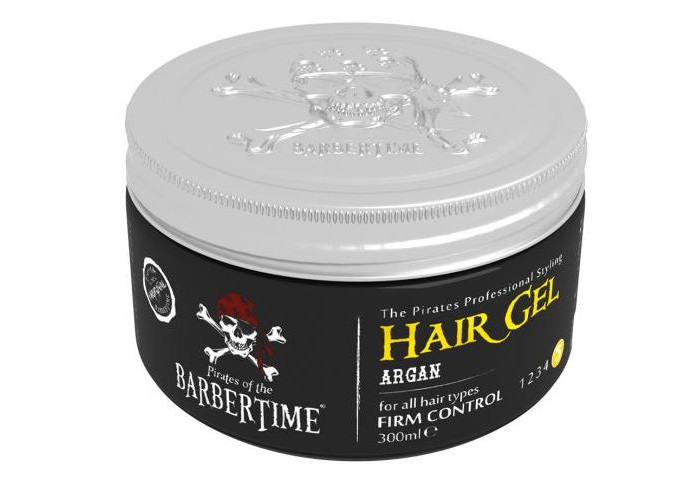 Barbertime Гель для укладки волос Hair Gel Argan 300 мл 651626 - фото 1