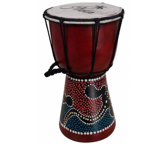 Музыкальный инструмент Yuka Мини-джембе веревочная настройка музыкальный инструмент барабан джембе 16х16х29 5 см