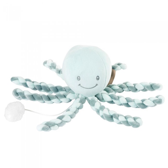 Мягкая игрушка Nattou Lapidou Octopus музыкальная мягкая игрушка nattou soft toy tembo tricot слоник музыкальная 32 см