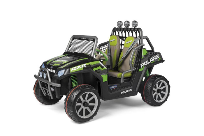Электромобили Peg-perego Polaris Ranger RZR Pro Green Shadow цена и фото