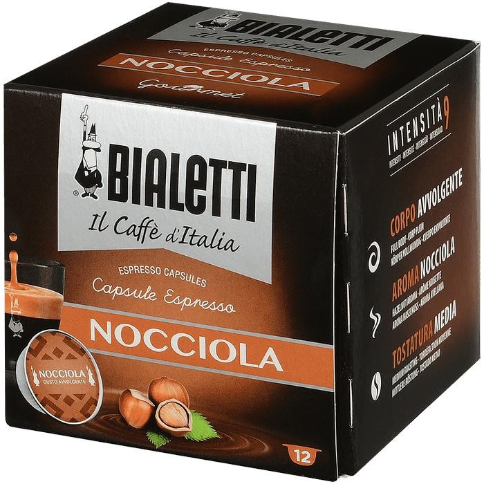 

Bialetti Кофе Nocciola капсулы для кофемашин 16 шт., Кофе Nocciola капсулы для кофемашин 16 шт.