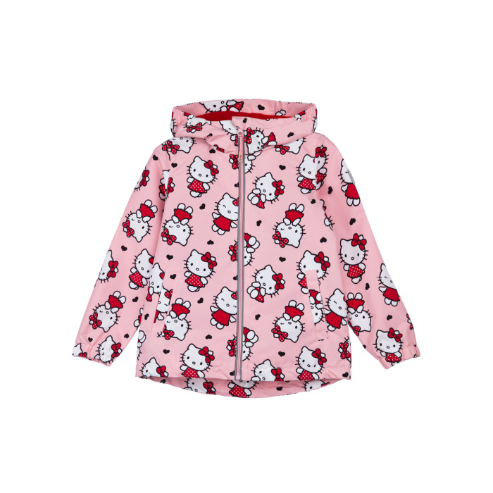 Верхняя одежда Playtoday Куртка текстильная с полиуретановым покрытием для девочки Cherry 12342071