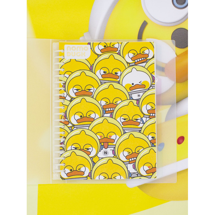 

Mihi Mihi Блокнот на кольцах Nomo Duck Space А5 в обложке, Блокнот на кольцах Nomo Duck Space А5 в обложке