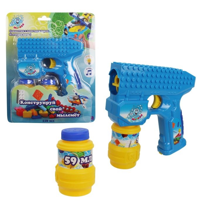 1 Toy Пистолет с мыльными пузырями Мы-шарики