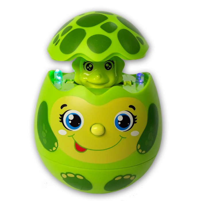 Электронные игрушки Азбукварик Яйцо-сюрприз Черепашка каталки игрушки азбукварик музыкальная черепашка 2643