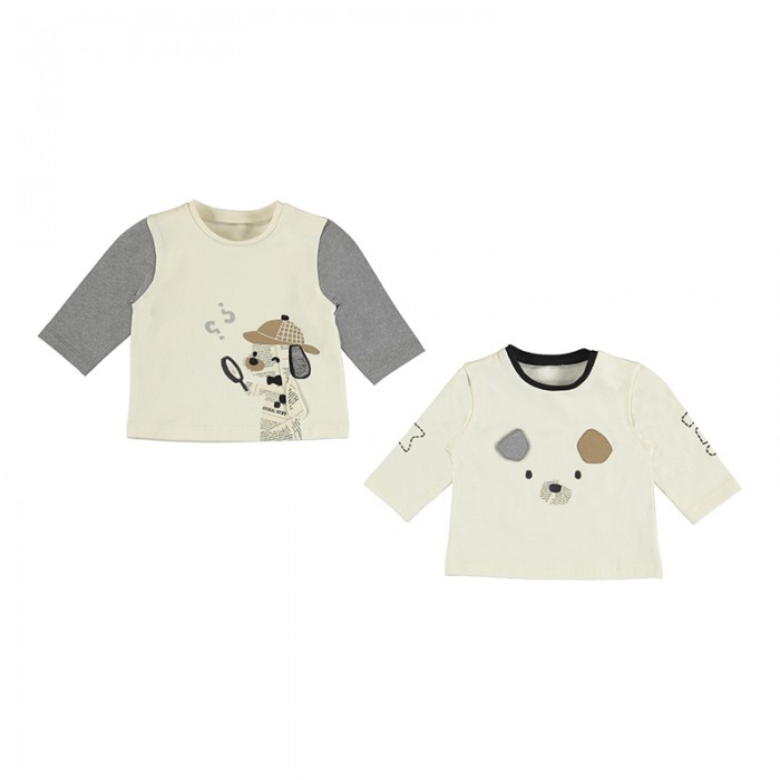 

Mayoral Фуфайка для мальчика Newborn 2061 2 шт., Фуфайка для мальчика Newborn 2061 2 шт.
