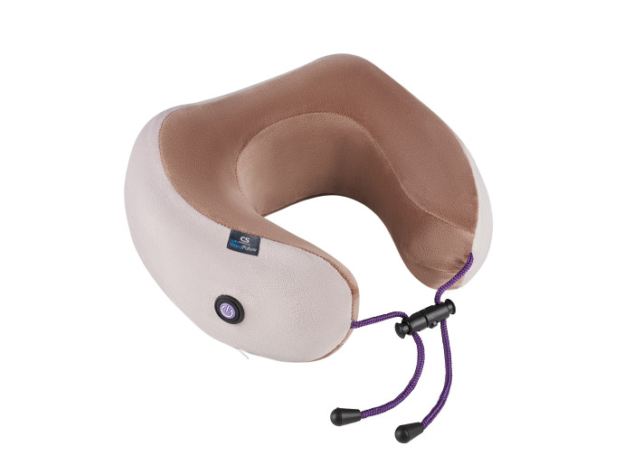 CS Medica Подушка массажная вибрационная беспроводная для шеи VibraPulsar Relax