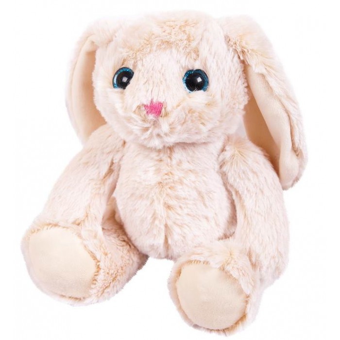 Мягкие игрушки ABtoys Кролик M2060 18 см кукла abtoys мягкое сердце мягконабивная в серой шляпке и фетровом костюме 36 см в открытой коробке