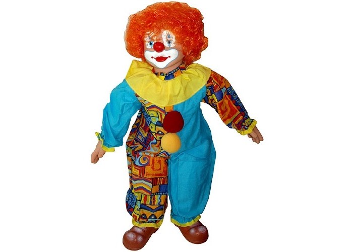 Игрушка надувная Клоун 40см - купить в Москве по оптовым ценам