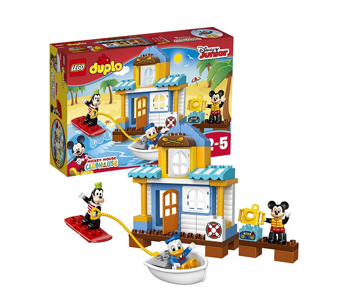 Конструктор Lego Duplo 10827 Лего Дупло Домик на пляже - Акушерство.Ru