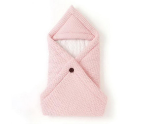  Pituso Конверт-одеяло вязаный 80x80 см - Розовый