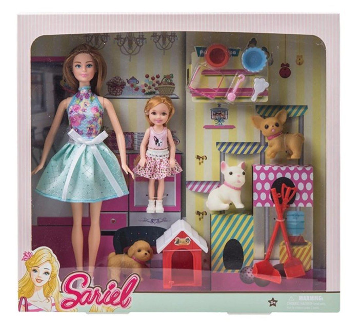 Куклы и одежда для кукол Наша Игрушка Игровой набор Семья 7726-A2 куклы и одежда для кукол наша игрушка игровой набор счастливая семья b010