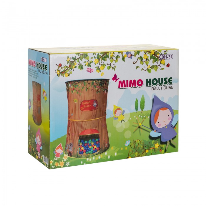 SevillaBaby Игровой домик + 100 шаров Лесной домик Мимо