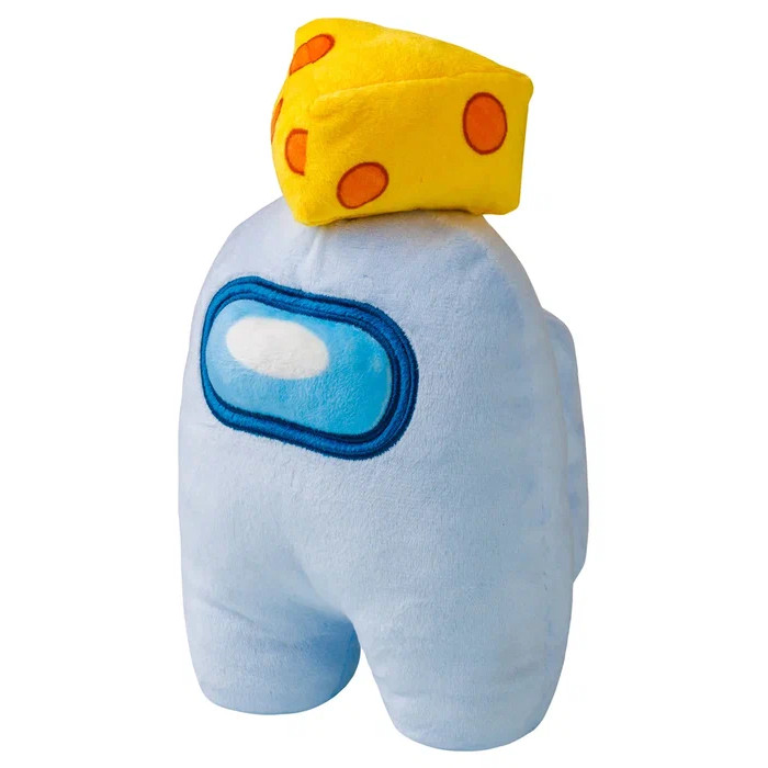 Мягкие игрушки Among Us 3 серия со шляпой-сыр 13 см мягкая игрушка among us космонавт жёлтый 2