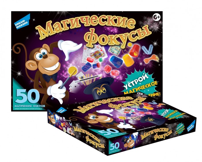 Dream makers Игра детская настольная Магические фокусы 593₽