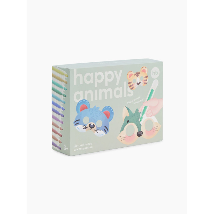 фото Happy baby набор для творчества детский happy animals