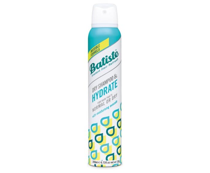 

Batiste Сухой шампунь Hydrate увлажняющий для нормальных и сухих волос 200 мл, Сухой шампунь Hydrate увлажняющий для нормальных и сухих волос 200 мл