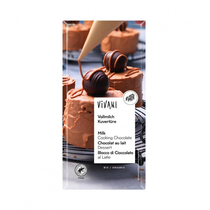 

Vivani Молочный кувертюр 200 г, Молочный кувертюр 200 г